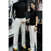 Pantalones Casuales Finos de Secado Rápido para Hombre y Mujer Otoño e Invierno 2026, Pantalones Transpirables de Moda Ajustados con Cintura Elástica, Pantalones Cargo de Pierna Ancha