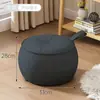 Banqueta, banco de casa, banquinho, pufe de luxo leve, banquinho de mesa de centro para sala de estar, banquinho pequeno para trocar de sapatos, banquinho redondo, sofá simples, banquinho em forma de abóbora