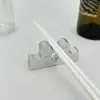 Fabricante de Porta-Hashis, Porta-Hashis para Restaurantes de Hotéis, Descansos de Hashis Domésticos, Porta-Hashis Combinando com Utensílios de Mesa de Aço Inoxidável