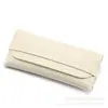 Estojo para Óculos de Lote Único de Fábrica em estoque Bolsa de Couro Preto para Óculos Bolsa Portátil para Óculos Caixa de Armazenamento para Óculos de Sol Imprimível
