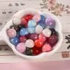 Accesorios luminosos de loto bodhi, cuentas de loto translúcidas tipo gelatina, colgantes de material de resina, pulsera y collar DIY al por mayor