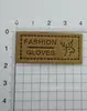Patches de Tecido com Marca Registrada Impressa Transfronteiriça Patches DIY para Sapatos e Chapéus Acessórios para Bolsas de Roupa Etiquetas de Couro com Letras em Inglês Fabricante Atacado