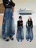 Pantalones de niña primavera y otoño 2026 estilo nuevo moda infantil moda casual pantalones curvos jeans de niña de moda