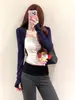 Pantalones Acampanados de Color Block con Cintura Caliente, Estilo Nuevo Otoño 2026 para Mujer, de Tiro Alto, Elásticos, Adelgazantes, que Resaltan la Cadera, Extra Largos, Casuales para Mujer