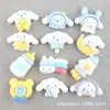 Accesorios para el Cabello DIY Piezas de Resina Piezas de Pegamento de Crema Materiales para Funda de Teléfono de Cinnamoroll Clips para el Cabello Decoraciones para Zapatos DIY