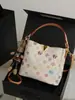 Bolso de cubo popular de moda versátil de gran capacidad para mujer, bolso de mano clásico versátil para mujer, Golden Fox
