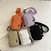 2026 Bolso Cruzado de un Solo Hombro Nuevo, Bolso de Hombro Pequeño Simple Ligero Mini, Bolso para Teléfono, Riñonera para Hombre, Bolso de Pecho Deportivo al por Mayor