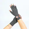Guantes de Presión de Cáñamo Grises de Medio Dedo de Venta Caliente Transfronterizos Cuidado de Articulaciones Guantes de Entrenamiento Deportivo Fitness Guantes de Ciclismo para Exteriores