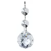 Traje Transfronterizo Trampero del Sol Perla Octagonal Colgante Grande para Decoración del Hogar Prisma de Cristal Paquete Joyería DIY