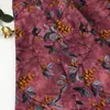 Tela Jacquard Estampado Frutal de Otoño Peony Blush, Tela para Ropa, Bolsos, Accesorios para el Cabello, Tela Floral en Stock, Impresión Digital
