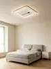 Lámpara Ventilador para Sala de Estar 2026 Nuevo Modelo Silenciosa Lujosa Ventilador sin Aspas Lámpara de Techo Integrada para Comedor y Dormitorio Principal