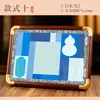 Suporte criativo para exibição de caligrafia A4 papel semi-cru em branco Caligrafia com pincel DIY com palavras auspiciosas para decoração de porta-retrato de sala de estar e quarto