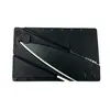 Venta al por mayor tarjeta de crédito hoja plegable mini cuchillo de tarjeta de presentación cuchillo de tarjeta cuchillo de fruta herramienta de regalo tarjeta logo imprimible