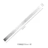 Régua de Aço Inoxidável Régua Reta Metal Régua Longa Ferramenta Régua 15/20/30/40/50/60/100cm Régua de Escala Ferro