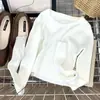 Suéter redondo puramente desejável estilo Hong Kong para mulheres, modelo curto para primavera e outono, top justo doce e picante, blusa de malha de alta qualidade para mulheres