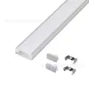 Canal de Alumínio LED Sem Bordas Transfronteiriço 1707 Luz Linear de Tira Embutida Luz Linear para Gabinete de Sala de Estar Tira de Luz Pré-Embutida