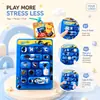 Teclado de Juguete Descompresor de 26 Teclas Estilo Snack de Venta Caliente Llavero Colgante Descompresor de Punta de Dedo de 14 Teclas Colgante de Juguete Creativo