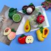 Juguete de Comida Fruta Helada Imán para Nevera Pegatina Magnética Paleta de Helado DIY Hecho a Mano Juguete de Comida Tiktok Xiaohongshu