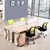 Gabinete de Arquivo de Três Camadas Móvel para Escritório de Chão à Prova de Fogo com Três Gavetas Combinação de Mesa com Tela Gabinete Móvel