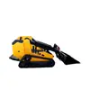 Mini Carregadeira de Esteira para Decoração de Interiores de Engenharia Multifuncional Micro Forklift de Rodas para Criação Agrícola