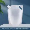 Bolsas de Embalaje con Boquilla de Papel de Aluminio, Resistentes a Altas Temperaturas, Desechables, para Cerveza, Salsa, Bebida, Fideos de Caracol, Bolsas para Sopa para Llevar, Venta al por Mayor