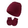 Conjunto de Gorro y Manoplas para Bebé Gorro para Recién Nacidos para Niños Niñas Gorro de Algodón para Bebés