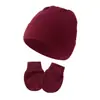 Conjunto de Gorro y Guantes para Bebé Unisex Manoplas Gorro de Algodón para Bebé Guantes Gorro Gorro de Hospital