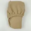 Funda de Cama de Dos Piezas de Tela Creada Transfronteriza Hilo de Algodón para Bebé Color Sólido Cubierta Completa para Cama de Bebé Sábana de Cama Transpirable de Hilo de Algodón de Doble Capa