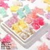 Accesorios de cuentas sueltas para bricolaje, cuentas acrílicas chapadas en color gelatina explosiva, cadena para teléfono móvil, cuentas pintadas a mano para coche, cuentas de estilo mixto