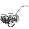 Carro de mano Amazon 550 kg plegable desmontable impermeable carro de herramientas carro de jardín remolque de bicicleta con placa de hierro