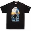 Estilo europeu e americano Wolverine Slash Wolverine nicho de comércio exterior clássico dos homens t-shirt solta