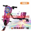 Patinete eléctrico exclusivo transfronterizo, coche de juguete, coche de derrape, go-kart para niños, asiento único Rueda universal giratoria 360 grados