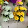 18 Flores Artificiais, Atacado de Suprimentos Funerários e Sacrificiais, Flores Artificiais para o Festival Qingming, Flores para Visitar Túmulos durante o Festival Qingming, Flores Falsas