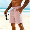 Verão 2026 Novo Comércio Exterior Amazon Shorts Esportivos Casuais Cordão Bolso Cor Sólida Respirável Shorts de Comprimento Médio