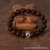 Direto da fábrica pequeno grão sândalo vermelho 1.0 masculino e feminino cultural brincar contas de Buda pulseira contas do rosário pulseira de madeira explosão Sândalo sangue de estrela pode ser enviado em nome