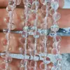 Brincos Redondos Brilhantes Estilo Antigo Casual Contas de Cristal 4mm 6mm Furo na Borda Contas Redondas Acessórios de Joias Contas Soltas Venda por Atacado
