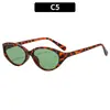 2026 Gafas de Sol Estilo Coreano de Moda Nueva Ojo de Gato Montura Pequeña Retro Tendencia Versátil Estilo Callejero Gafas de Sol con Protección UV para Mujer