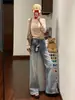 Calça jeans flare azul claro de cintura alta para mulheres, novo estilo outono 2026, emagrecedora, moderna e valoriza silhuetas petites, não é apertada