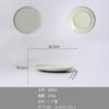 Vajilla de Melamina Estilo Nórdico Plato de Cena para el Hogar Plato Macaron para Bistec Occidental Italiano Tela Doble Color Venta al por Mayor