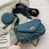 Bolsos Pequeños de Moda Francesa para Mujer 2020 Nueva Moda Celebridad de Internet Bolso de Hombro de Verano Bolso Cruzado de Cadena Bolso de Mano