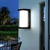 Lámpara de pared LED para exteriores impermeable hotel jardín pared luz patio villa simple paisaje luz hogar moderno súper brillante