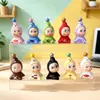Novas figuras de resina para bebês em formato de estrela multicoloridas, bonecas de brinquedo fofas e estilosas, acessórios DIY de caixa surpresa, presentes