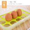 Caja de huevos al por mayor refrigerador especial almacenamiento en refrigerador plástico transparente caja para mantener frescos los huevos en stock
