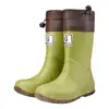 Botas de Lluvia de Caña Media de Moda Transfronterizas para Acampada al Aire Libre, Portátiles para Padres e Hijos, Zapatos Impermeables Cómodos para Hombres y Mujeres, Zapatos de Goma Cómodos