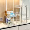Estante de Almacenamiento para Baño, Caja de Almacenamiento para Cosméticos de Baño sobre el Inodoro, Tocador de Escritorio, Estante de Almacenamiento de Lujo Ligero