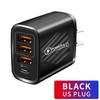 Carregador 3Usb+Pd Carregador Rápido para Celular Pd Adaptador de Alimentação Multi-Porta A+C 3A Padrão Europeu Padrão Americano Padrão Britânico Carregamento Direto
