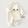 Mameluco de Bebé Otoño e Invierno Ropa Cálida para Recién Nacidos Ropa Acolchada Engrosada Categoría de Bebé Recién Nacido Traje de Gateo Pijama