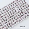 Wuzhou K9 Premium 4x6 Diamantes de Imitación Forma de Huevo de Paloma 1:1 Réplica de Accesorios Decorativos para Uñas de Alta Calidad DIY