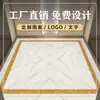 Alfombra de Piso Especial de PVC para Cabina de Elevador con Logo Personalizado, Mármol de Imitación, Antideslizante, Resistente a la Suciedad, Resistente al Desgaste