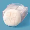 Suministro Directo de Fábrica Diámetro 46-75 mm Borla Vertical de Terciopelo para Polvo Suelto Doble Cara con Flocado Terciopelo Largo Borla para Polvo de Miel Borla para Fijar Maquillaje